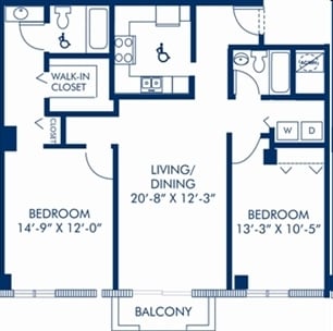 2BR/2BA - Camden Brickell