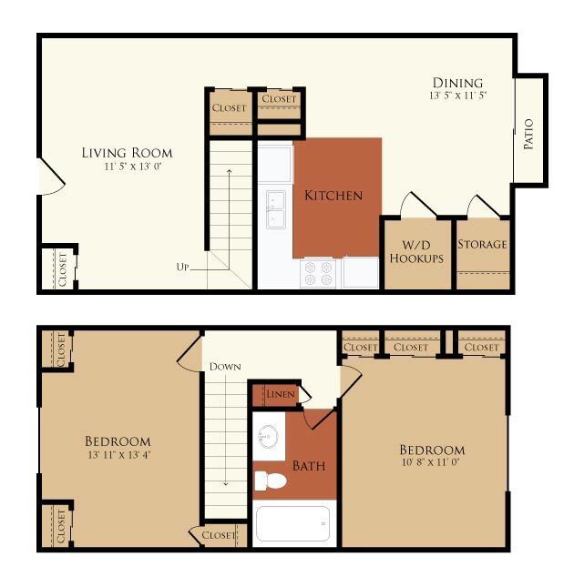 Floorplan - Edgewood Apartments