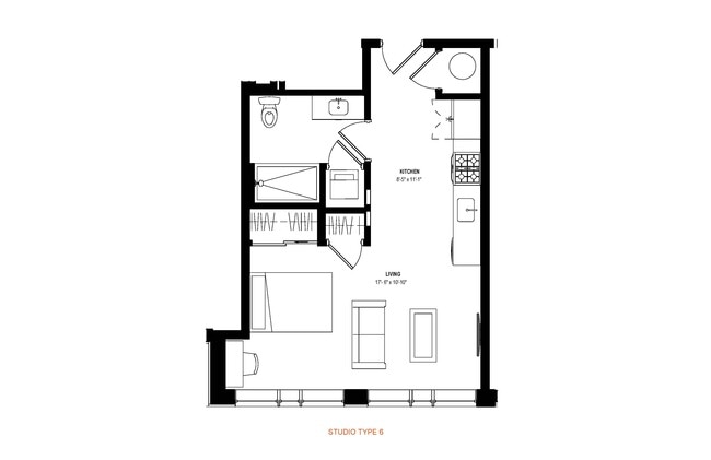 Floorplan - Glassworks Apartments
