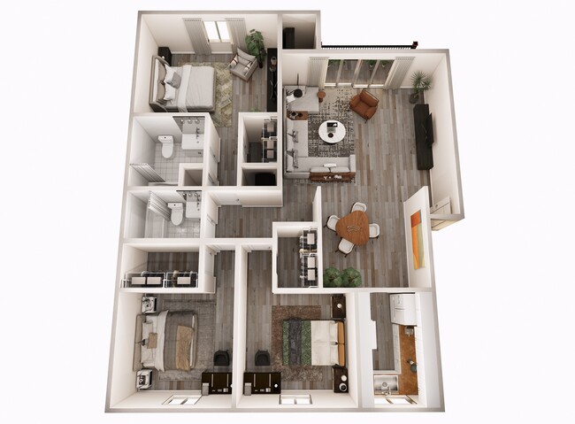 Floorplan - The Ridge on 34th