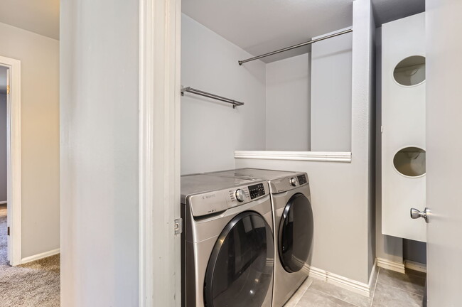 Upstairs Laundry by Primary Bedroom - 2465 Virgo Dr