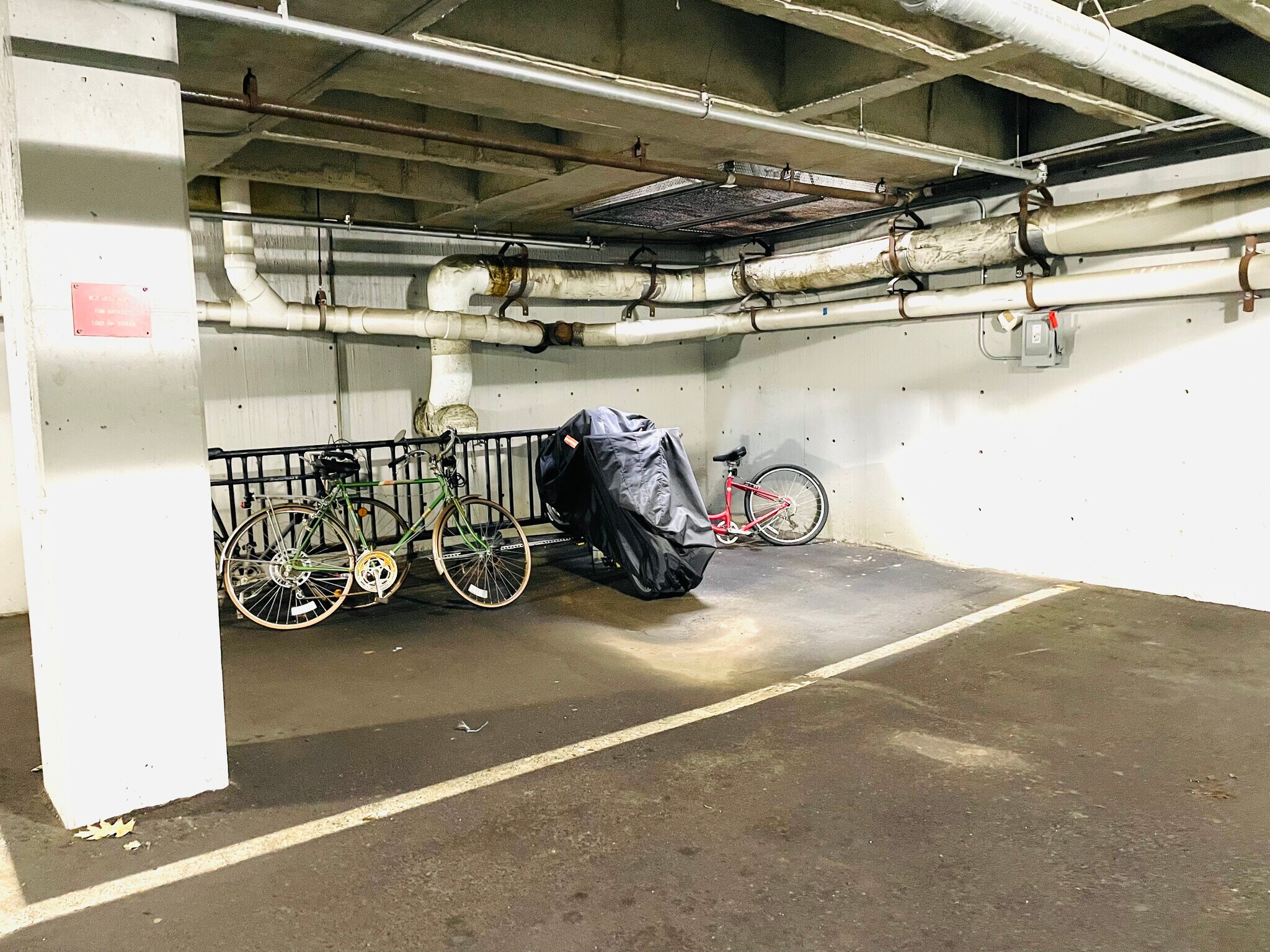 Storage for bikes in garage - 33 Deer St