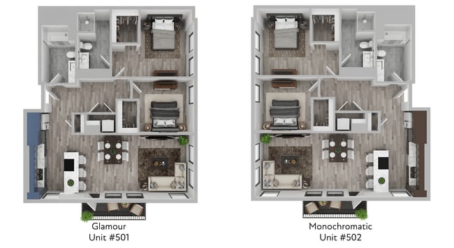 Floorplan - Hyas Point Apartments