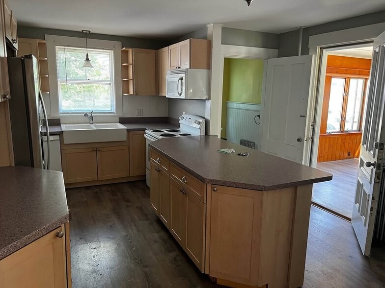 Kitchen and half bath - 15 W Concord St