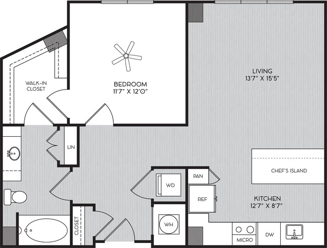 Floorplan - City View Vinings Apartments