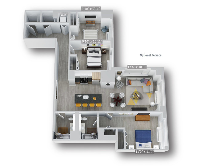 Floorplan - AVA DoBro