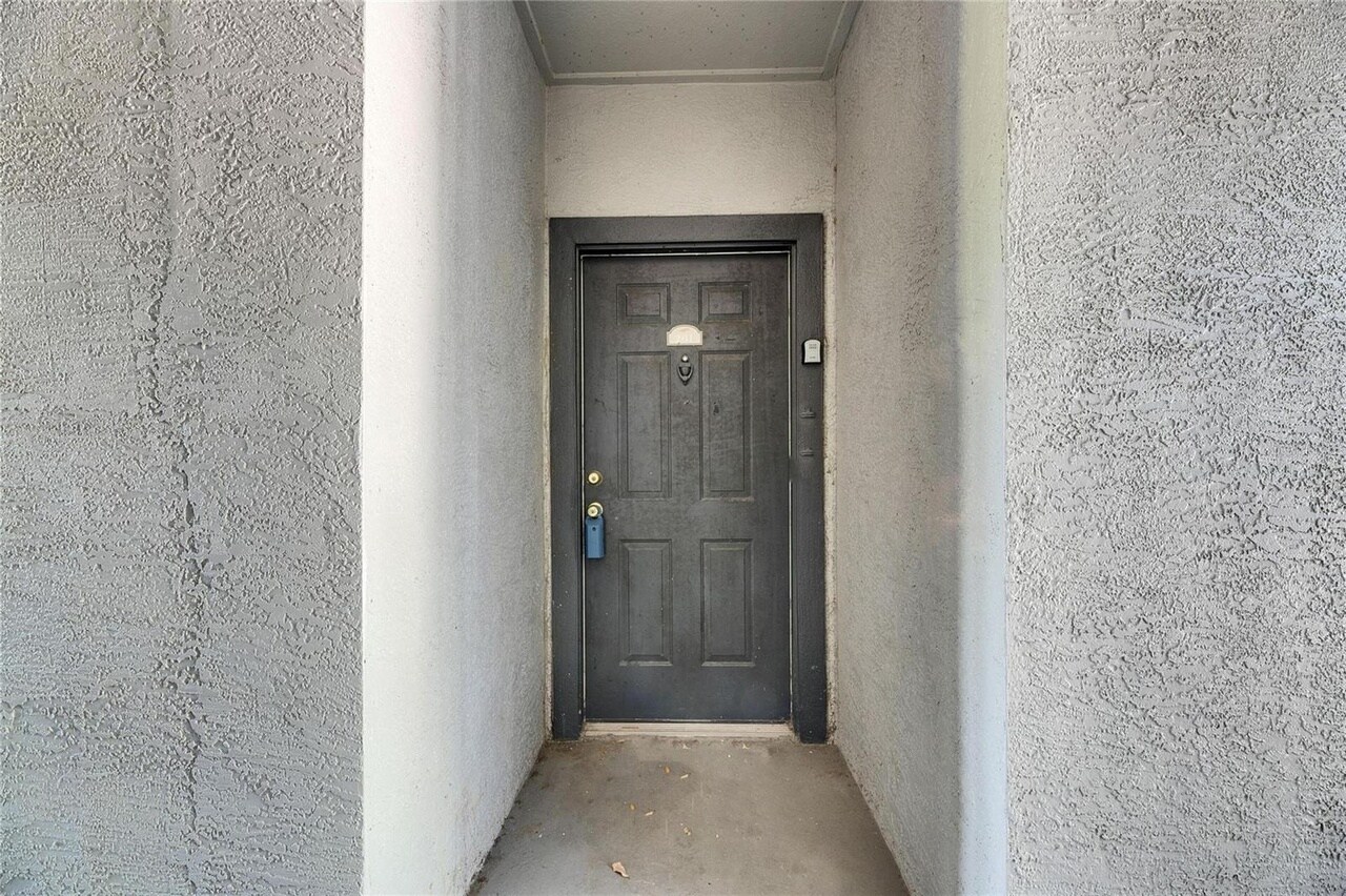 Condo front door - 13016 Sanctuary Cove Dr