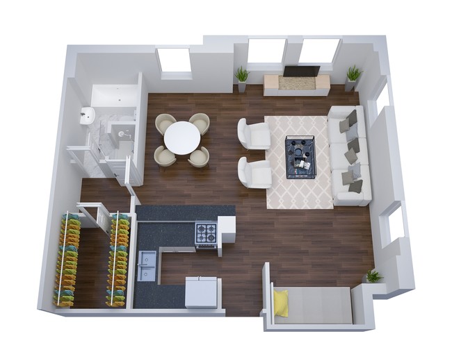 Floorplan - Hollywood Tower