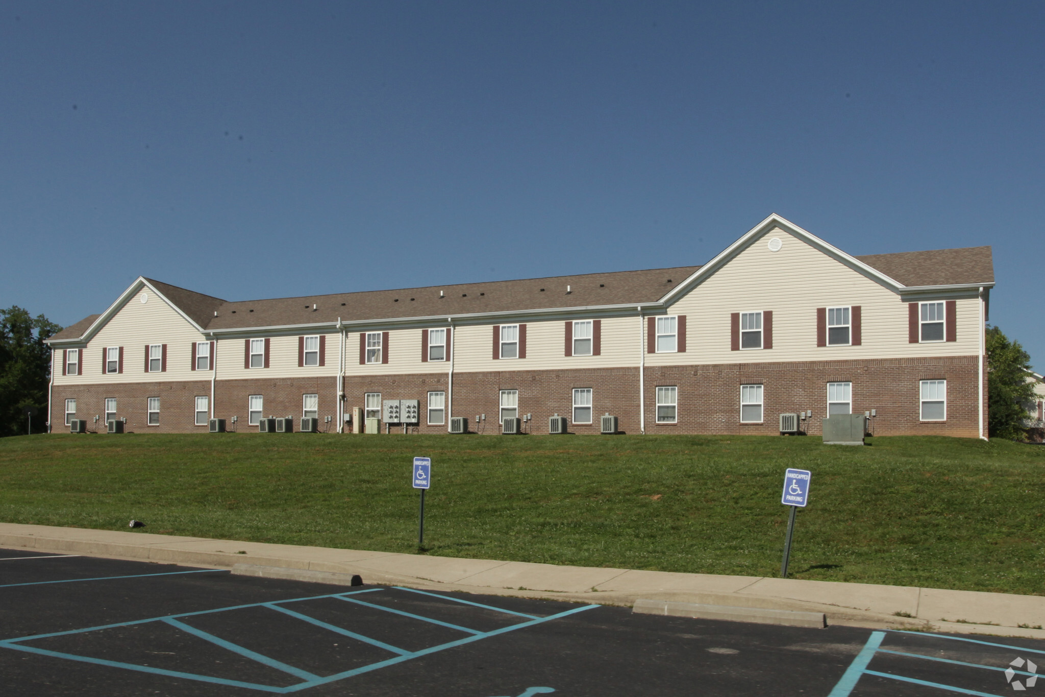 Rear of Building - Overlook at Elkhorn Creek - INCOME RESTRICTED