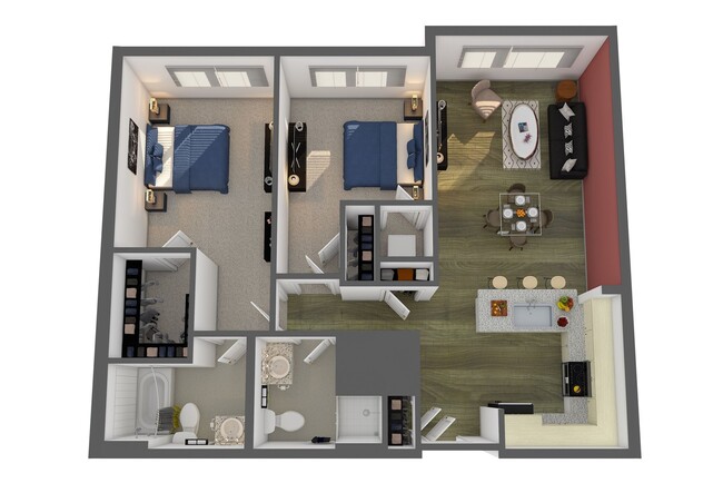 Floorplan - Studio 3807