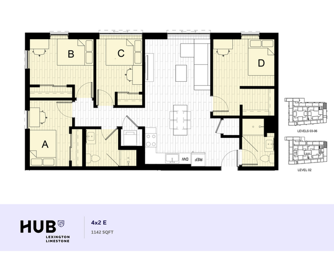 4x2 E - Hub Limestone