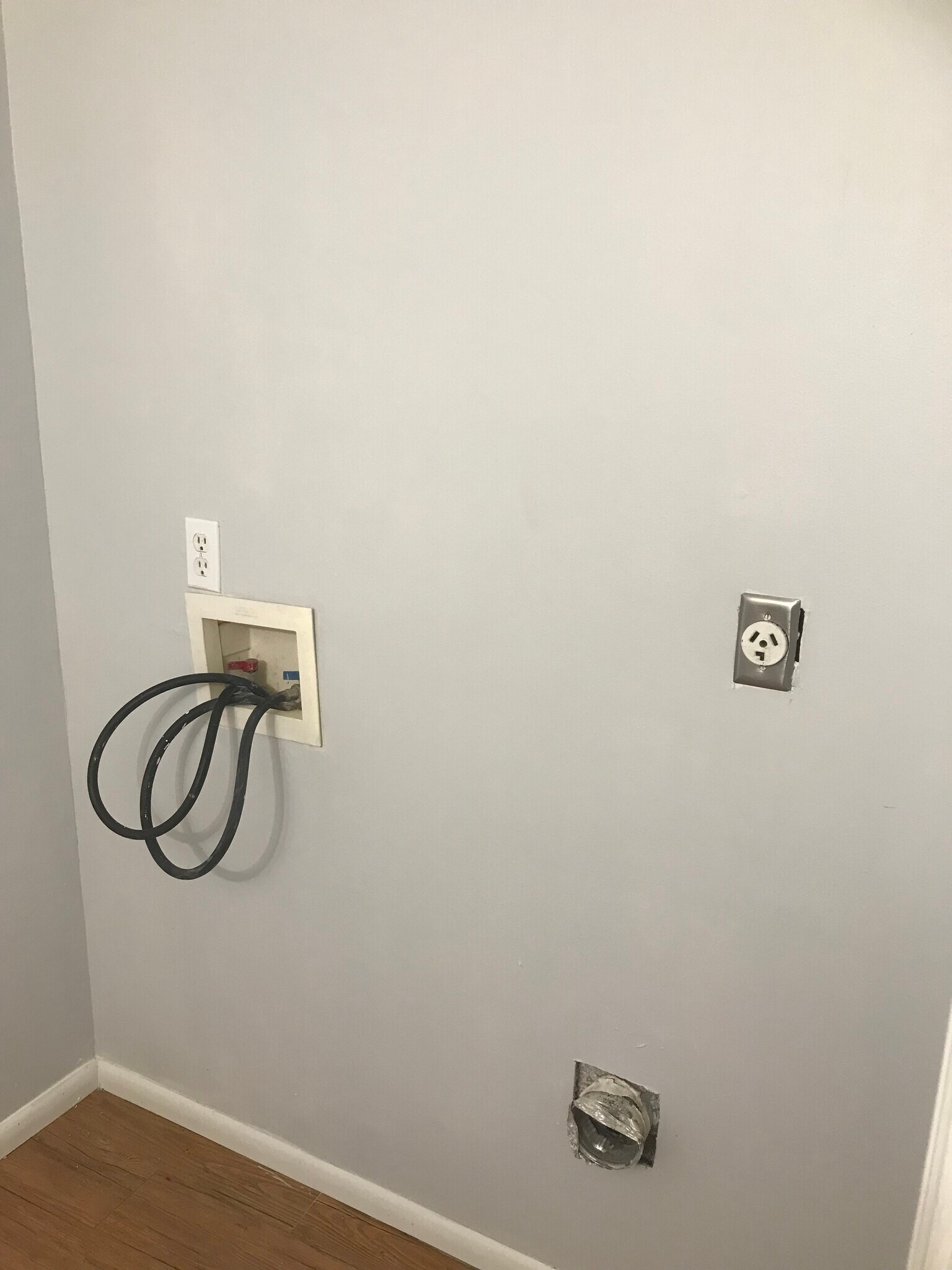 Washer Dryer hook ups off kitchen area - 1338 Churing Dr