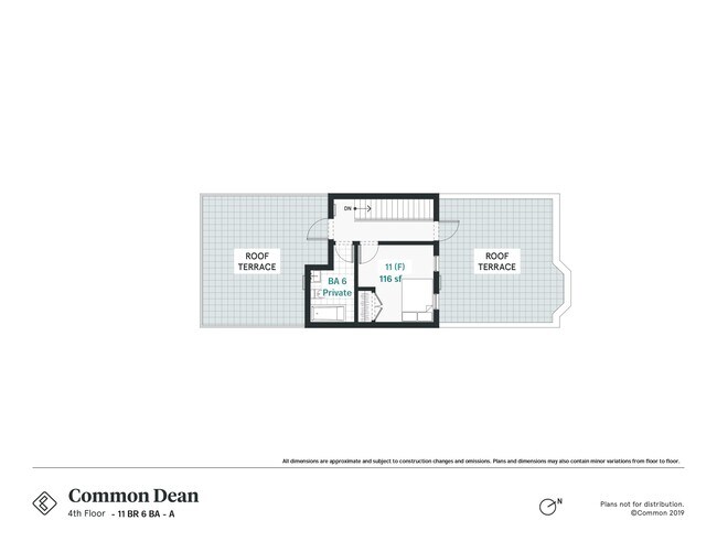 Floorplan - Common Dean (Furnished Rooms)