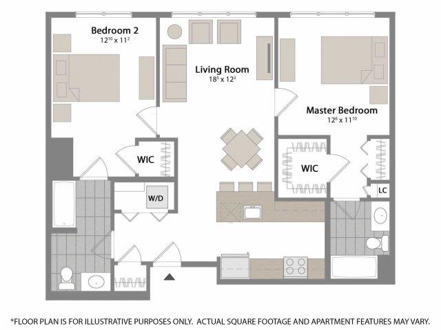 Floorplan - Warren at York by Windsor