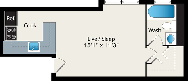 Floorplan - Reside on Stratford