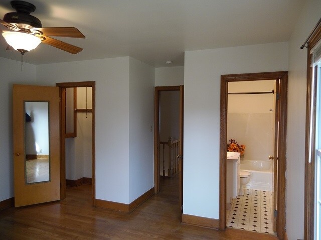 Primary bedroom has its own full bath/shower. - 742 E Ford Ave