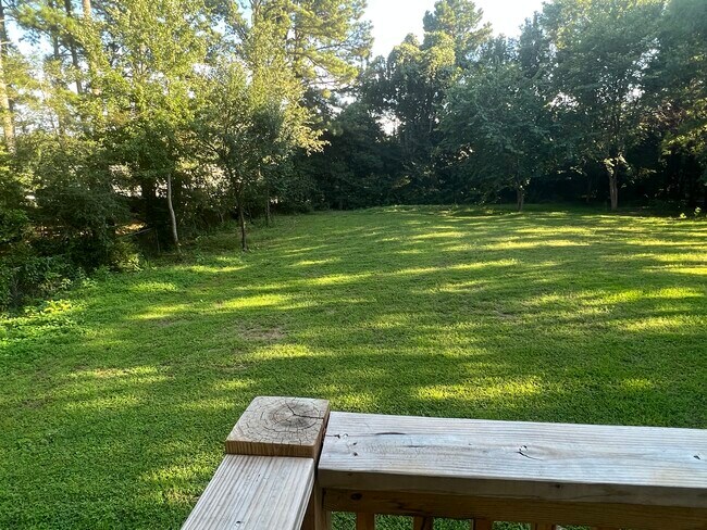 backyard - 1221 Settlebench Ln NW
