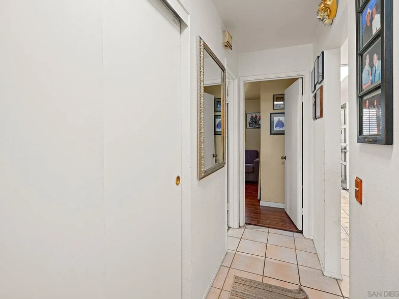 Hallway Closet & Bedroom II - 2540 Clairemont Dr
