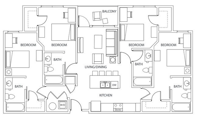 4.1 Floorplan Layout - Statehouse Highline