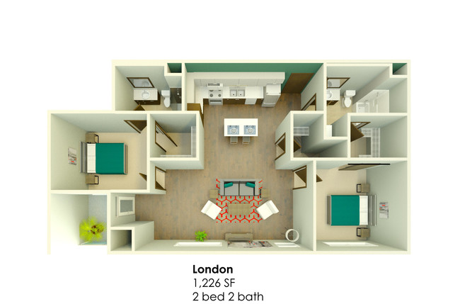 London 3D - Uptown Apartments