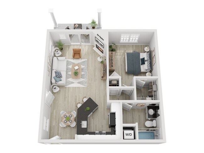 Floorplan - Bradley Park Apartments
