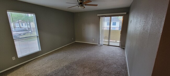 Spacious Master Bedroom with Access to Private Balcony - 14515 Wunderlich Dr