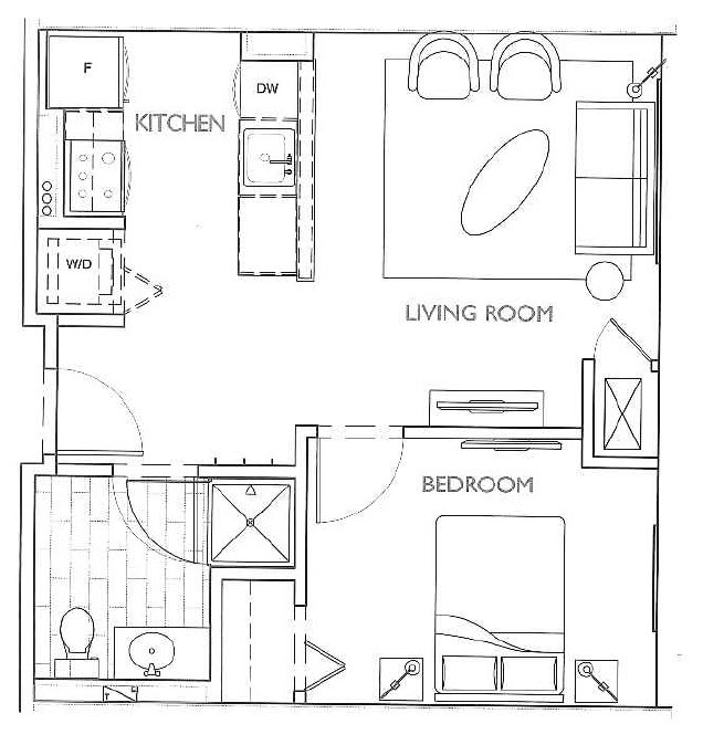 Floorplan - Montserrat at Loyola Station