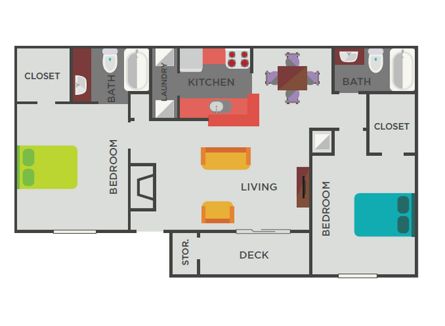 Floorplan - Rise at Signal Mountain