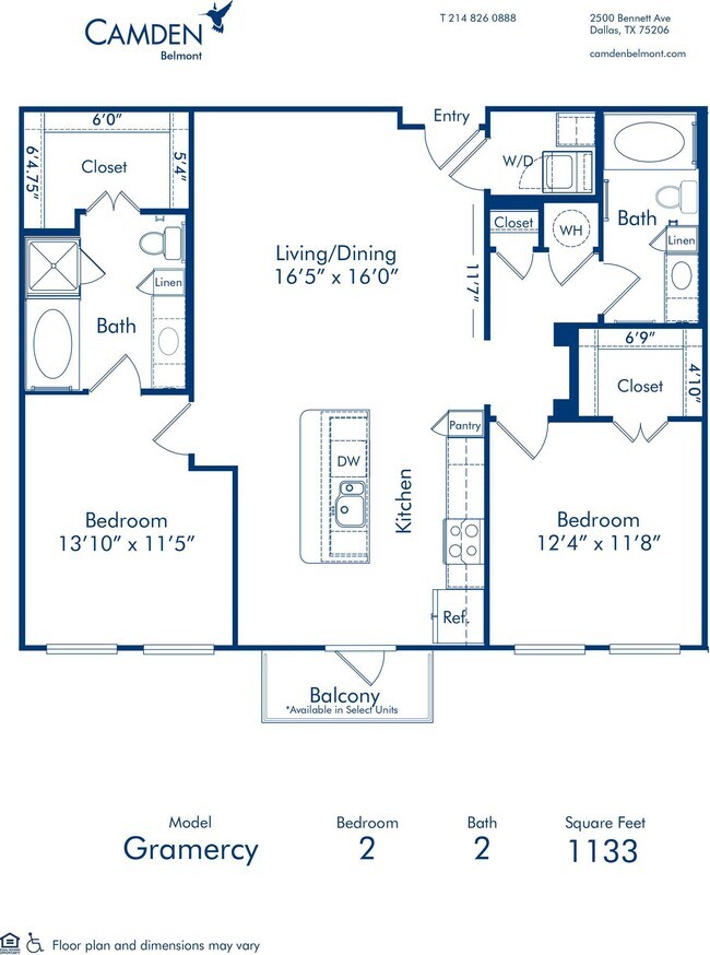 Floorplan - Camden Belmont