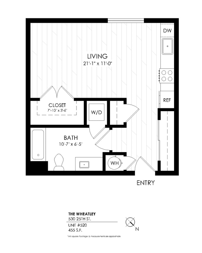 Floorplan - The Wheatley Flats