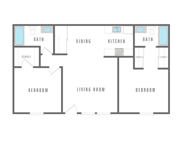 2 Bedroom 2 Bath - Emerald Park