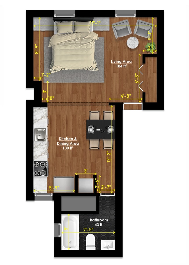 Building Photo - Newly renovated studio in Brewery Town