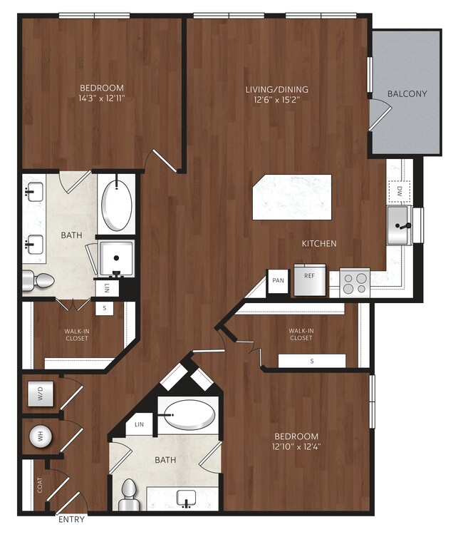 Floorplan - The Park at Katy Trail