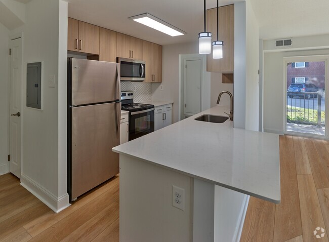 Kitchen with generous counter space - Delmont