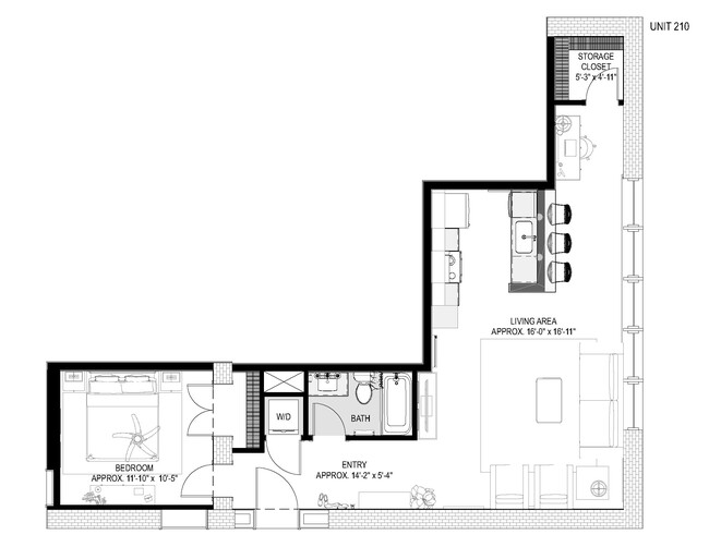 Floorplan - Wilkinson Lofts