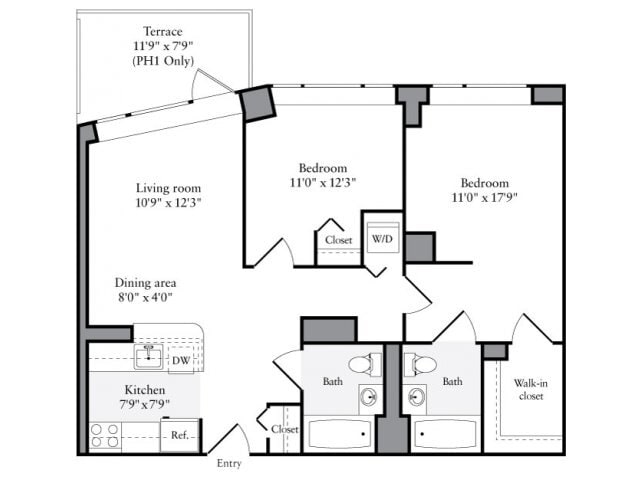 Floorplan - Avalon Clinton