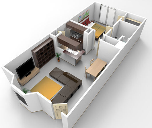 Floorplan - 7979 Westheimer Apartments