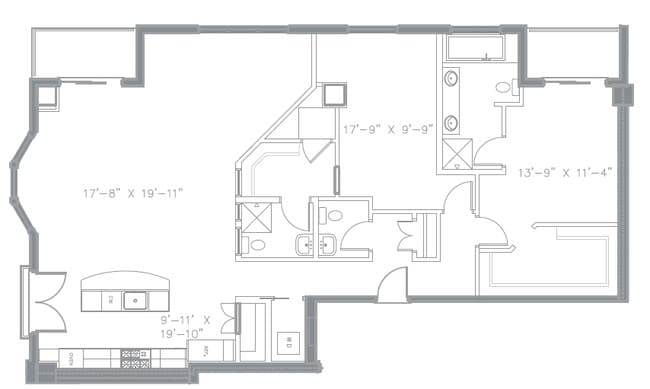 2BR/2.5BA - Watermark Condos