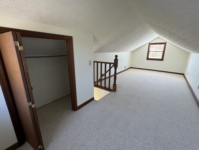 Loft and closet - 124 Harrington Hollow Rd