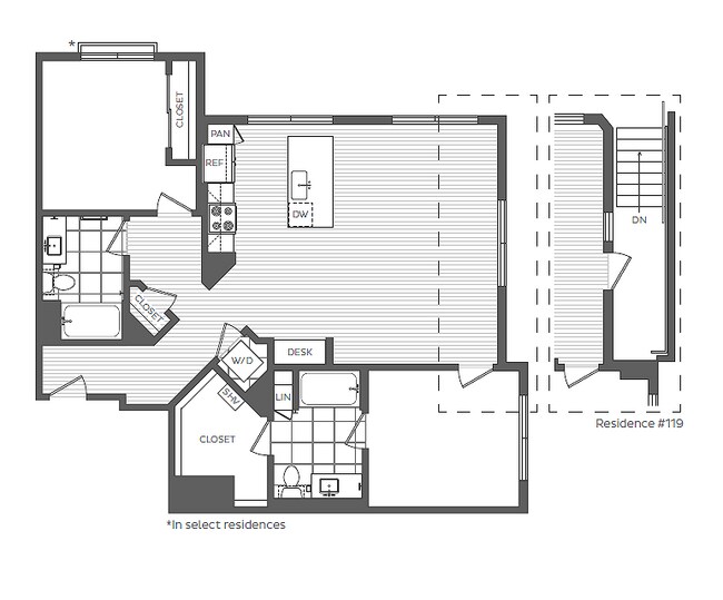 2bd / 2ba - The Overlook at Walnut Creek