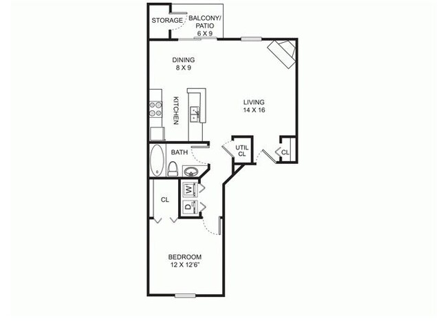 Floorplan - Perimeter Lakes Apartments