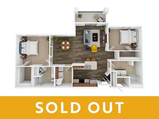 The Saladin | 2 bed / 2 bath - The Sovana at Stuart