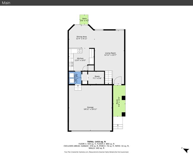 Building Photo - $2,550 - 3 Bed, 2 Bath End Unit Townhome w...