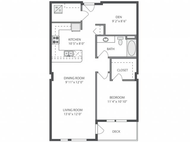 Floorplan - AMLI 535