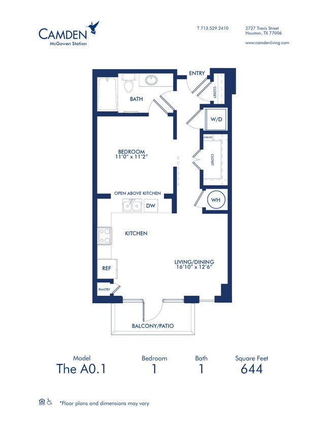 Floorplan - Camden McGowen Station