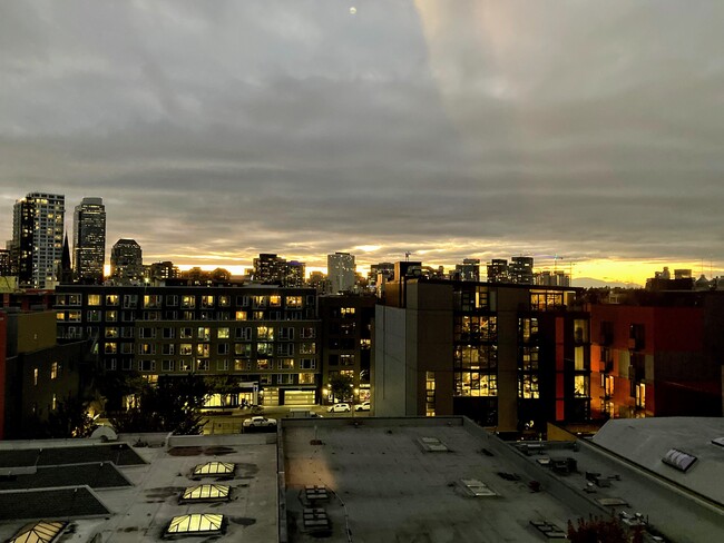 View from the unit at night - 1414 12th Ave