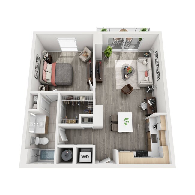 Motion at Dadeland A2 Floor Plan - Motion at Dadeland