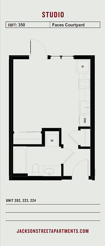 Floorplan - Jackson Street