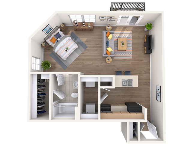 Floorplan - The Beverly at Medical Center