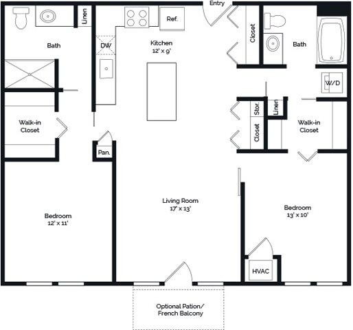 Floorplan - Marbella on Dean